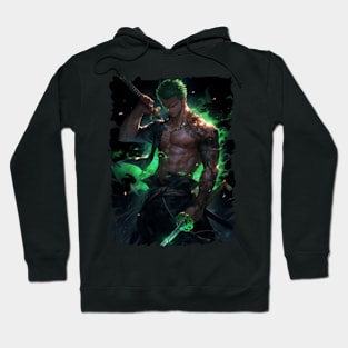 RORONOA ZORO MERCH VTG Hoodie